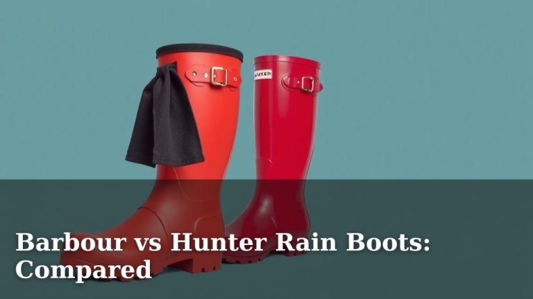 Barbour vs Hunter Rain Boots: Compared