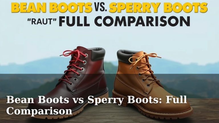 Bean Boots vs Sperry Boots: Full Comparison