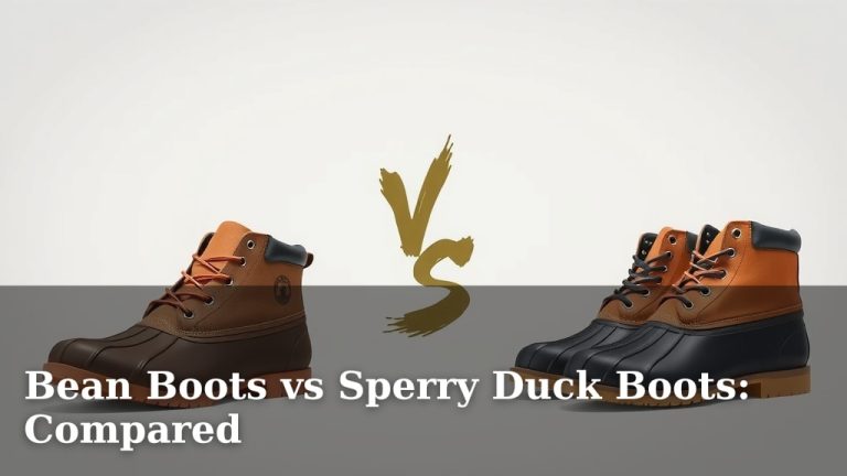 Bean Boots vs Sperry Duck Boots: Compared