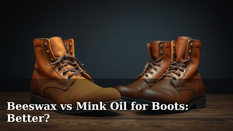 Beeswax vs Mink Oil for Boots: Better?