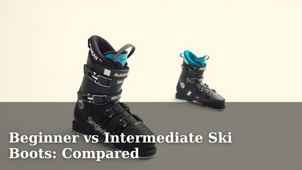 Beginner vs Intermediate Ski Boots: Compared