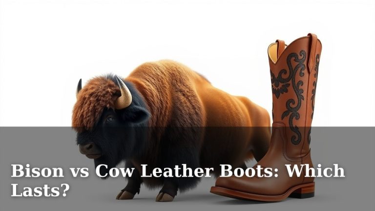 Bison vs Cow Leather Boots: Which Lasts?