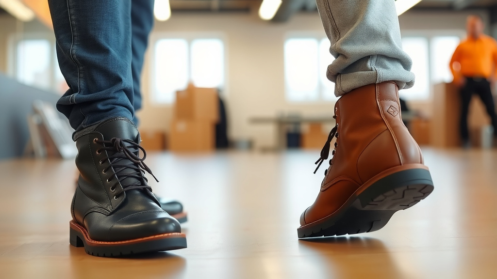 Choosing Your Next Pair: Black vs. Brown Boots for Men