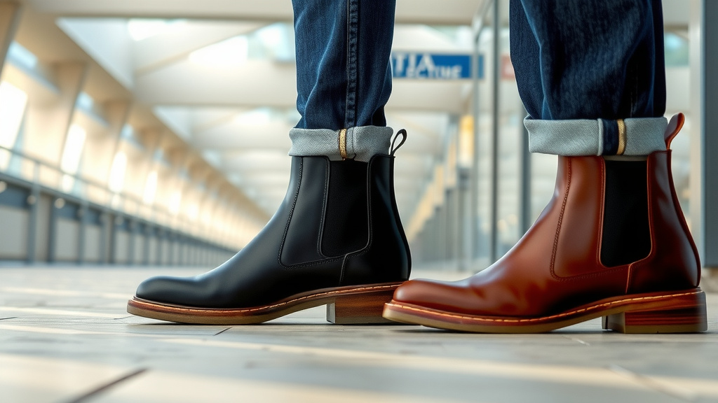 Black Versus Brown Chelsea Boots: What's Your Style?
