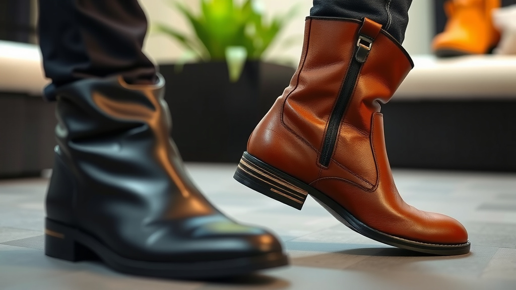 Black vs. Brown Leather Boots: A Style Showdown