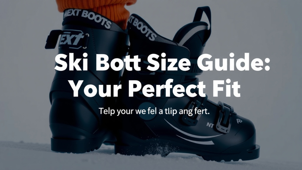 Ski Boot Size Guide: Find Your Perfect Fit