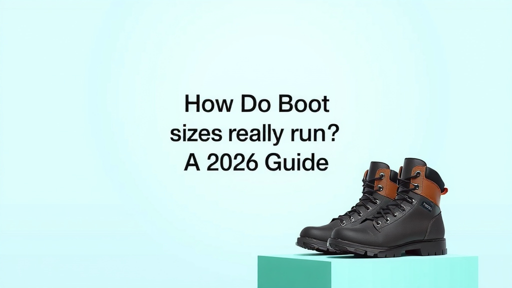 How Do Boot Sizes Really Run? A 2026 Guide
